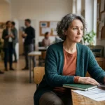 Fachperson reflektiert nach einer beruflichen Situation die Grenzen der eigenen Verantwortung.
