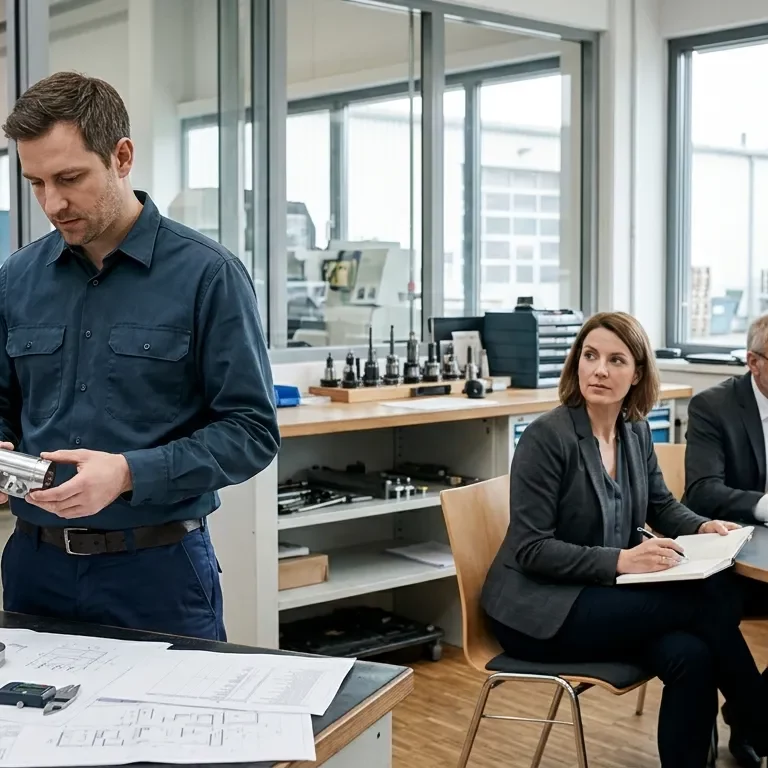 Zwei Geschwister mit gleichen Unternehmensanteilen besprechen eine Entscheidung, obwohl sie unterschiedlich stark operativ mitarbeiten.